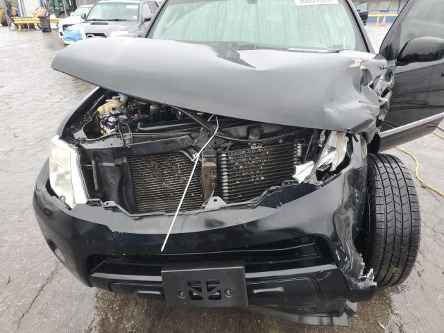 5N1AR1NB6CC636558 - 2012 NISSAN PATHFINDER S Սև լուսանկար 12