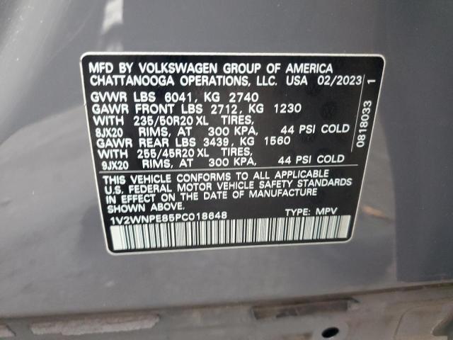 1V2WNPE85PC018648 - 2023 VOLKSWAGEN ID.4 PRO S Boz foto 14