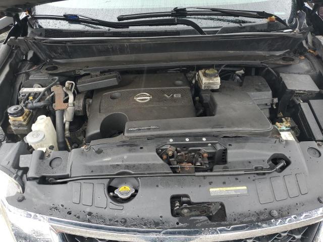5N1AR2MM8FC624022 - 2015 NISSAN PATHFINDER S BLACK photo 12