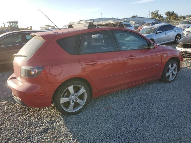 JM1BK343851227172 - 2005 MAZDA 3 HATCHBACK RED photo 3