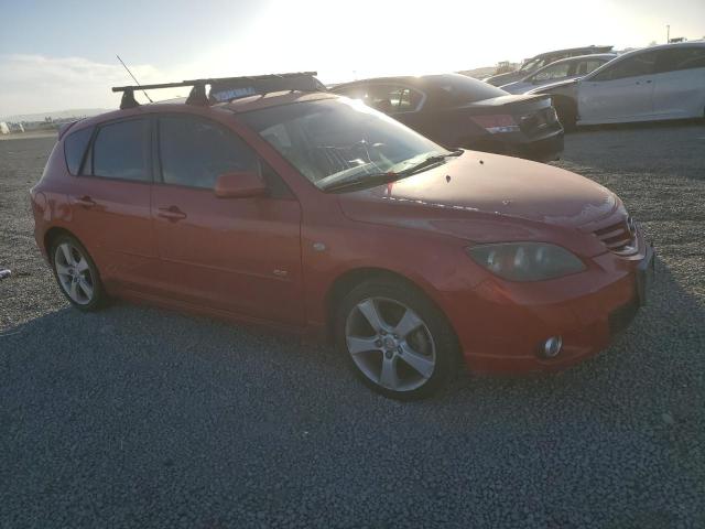 JM1BK343851227172 - 2005 MAZDA 3 HATCHBACK RED photo 4