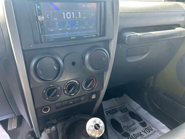 1J4FA24138L627219 - 2008 JEEP WRANGLER X GREEN photo 11