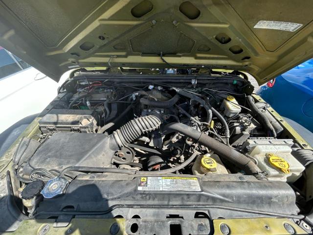 1J4FA24138L627219 - 2008 JEEP WRANGLER X GREEN photo 7