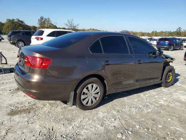 3VW2K7AJ3DM271881 - 2013 VOLKSWAGEN JETTA BASE BROWN photo 3