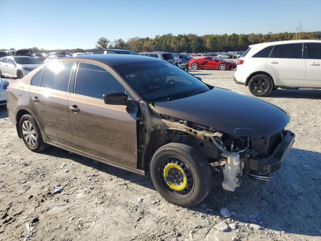 3VW2K7AJ3DM271881 - 2013 VOLKSWAGEN JETTA BASE BROWN photo 4