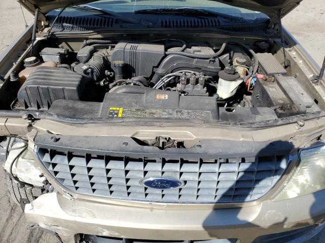 1FMZU63E82ZB48333 - 2002 FORD EXPLORER XLT 金色 照片 11