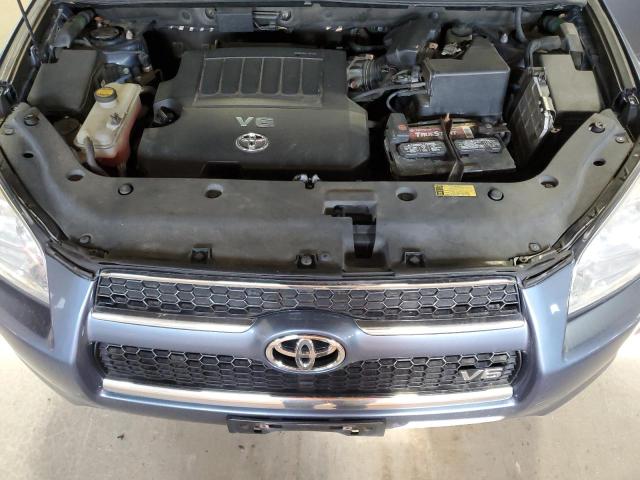 2T3DK4DV9AW022536 - 2010 TOYOTA RAV4 LIMITED BLUE photo 12