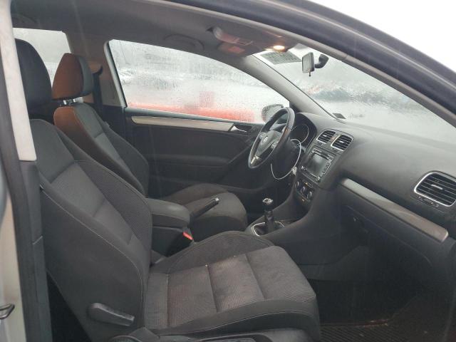 WVWMM7AJ5CW295071 - 2012 VOLKSWAGEN GOLF SILVER photo 10