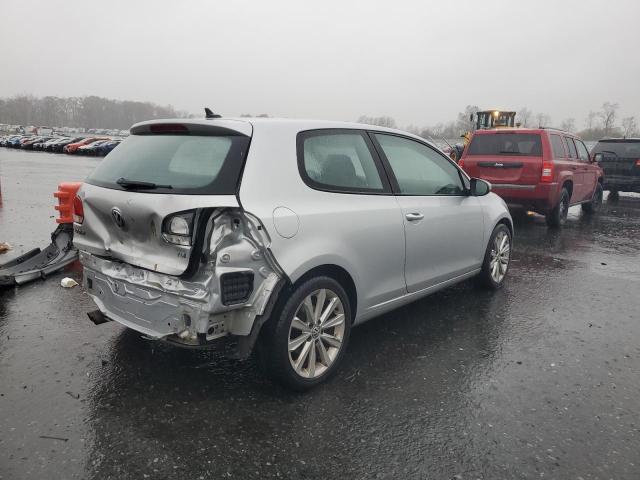 WVWMM7AJ5CW295071 - 2012 VOLKSWAGEN GOLF SILVER photo 3