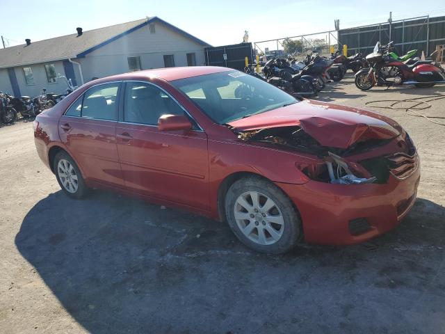 4T4BF3EK7BR216279 - 2011 TOYOTA CAMRY BASE RED photo 4