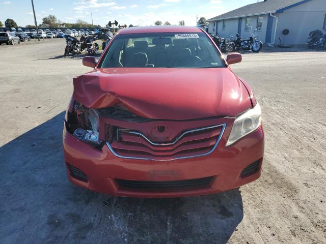 4T4BF3EK7BR216279 - 2011 TOYOTA CAMRY BASE RED photo 5