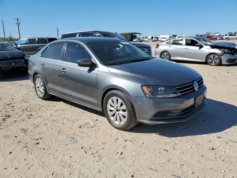 3VW2B7AJ4HM230164 - 2017 VOLKSWAGEN JETTA S GRAY photo 4