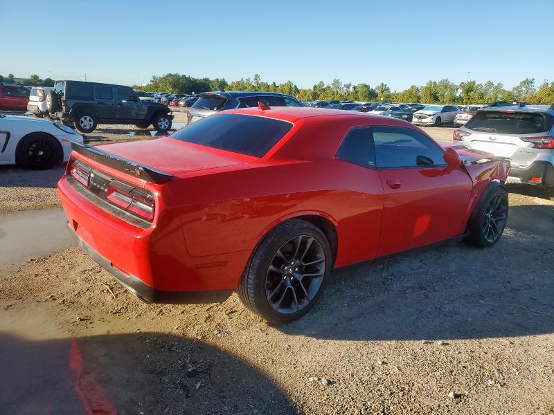 2C3CDZFJXPH563377 - 2023 DODGE CHALLENGER R/T SCAT PACK RED photo 3