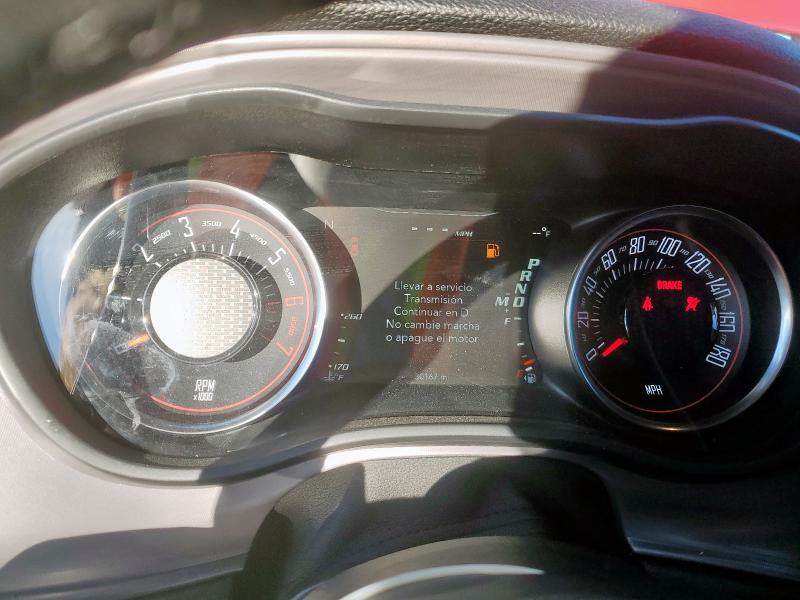 2C3CDZFJXPH563377 - 2023 DODGE CHALLENGER R/T SCAT PACK RED photo 9