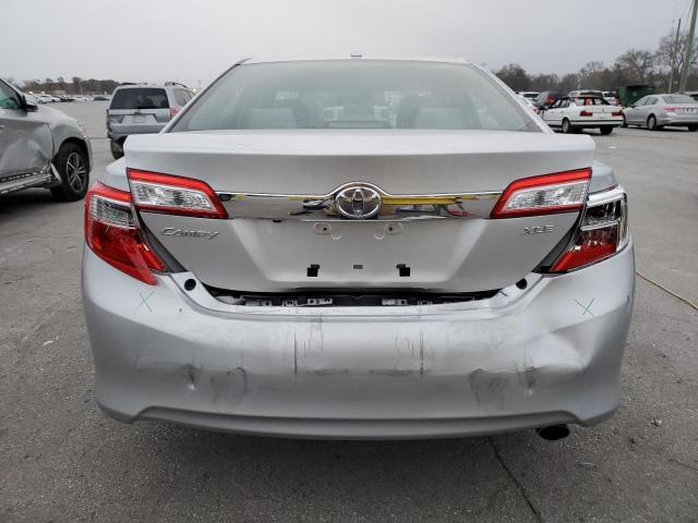 4T4BF1FK7CR204413 - 2012 TOYOTA CAMRY BASE SILVER photo 6