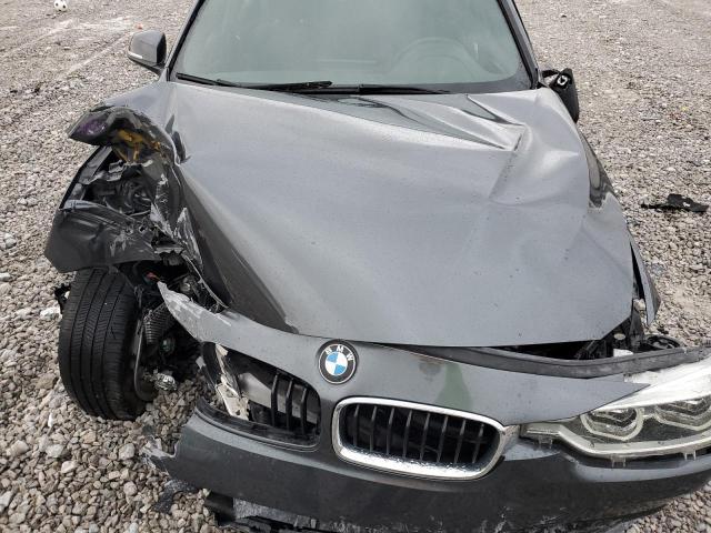 WBA8D9G57JNU69925 - 2018 BMW 330 XI GRAY photo 11