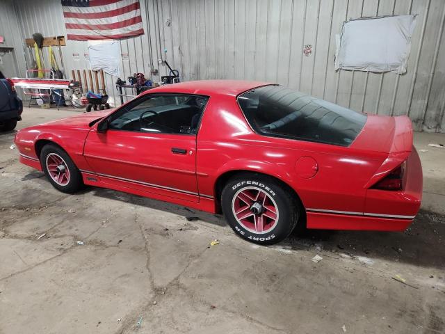 1G1FP21E0KL160241 - 1989 CHEVROLET CAMARO RED photo 2