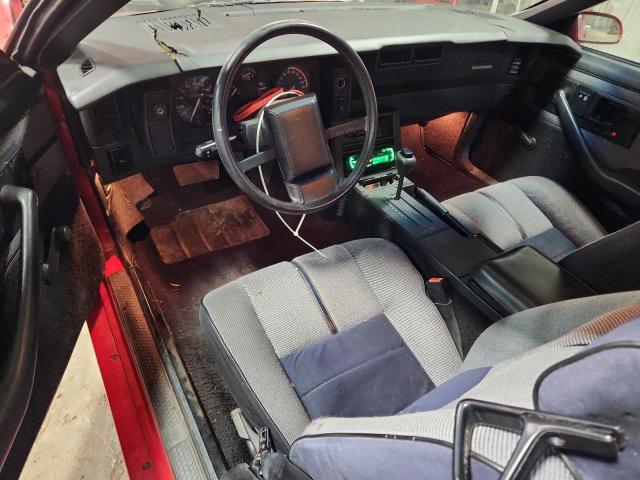 1G1FP21E0KL160241 - 1989 CHEVROLET CAMARO RED photo 8
