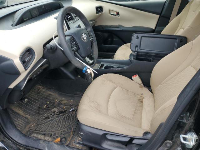 JTDKARFU6K3087487 - 2019 TOYOTA PRIUS Siyah fotoğraf 7