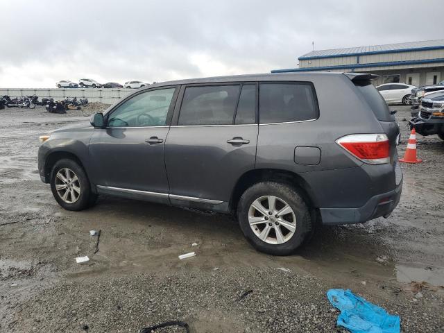 5TDZA3EH5BS013282 - 2011 TOYOTA HIGHLANDER BASE ნაცრისფერი ფოტო 2