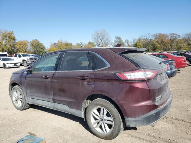 2FMPK4J97JBC31339 - 2018 FORD EDGE SEL 栗色 照片 2