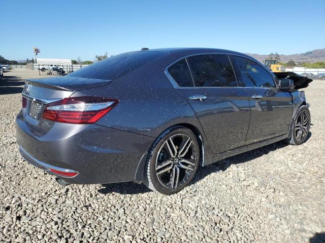 1HGCR3F96HA030282 - 2017 HONDA ACCORD TOURING GRAY photo 3