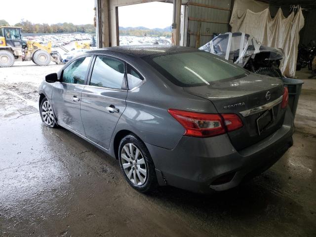 3N1AB7AP9KY246012 - 2019 NISSAN SENTRA S GRAY photo 2