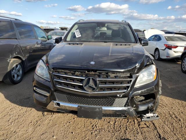 4JGDA5HB5CA021325 - 2012 MERCEDES-BENZ ML 350 4MATIC BLACK photo 5