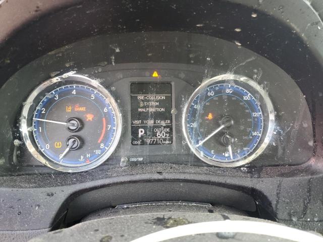 5YFBURHE1JP845089 - 2018 TOYOTA COROLLA L BLACK photo 9