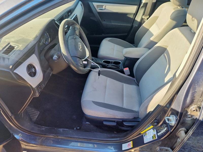 2T1BURHE3HC912530 - 2017 TOYOTA COROLLA L CHARCOAL photo 7