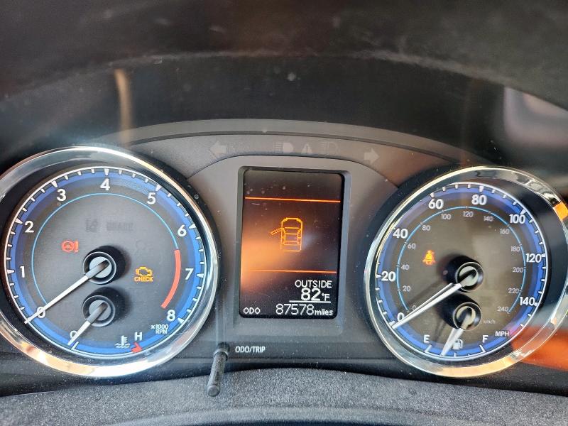 2T1BURHE3HC912530 - 2017 TOYOTA COROLLA L CHARCOAL photo 9