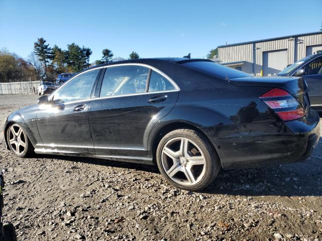 WDDNG86X78A180805 - 2008 MERCEDES-BENZ S 550 4MATIC BLACK photo 2