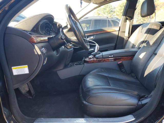 WDDNG86X78A180805 - 2008 MERCEDES-BENZ S 550 4MATIC BLACK photo 7
