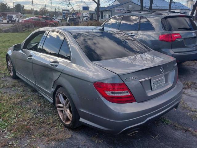 WDDGF8BB1CR230999 - 2012 MERCEDES-BENZ C 300 4MATIC GRAY photo 3