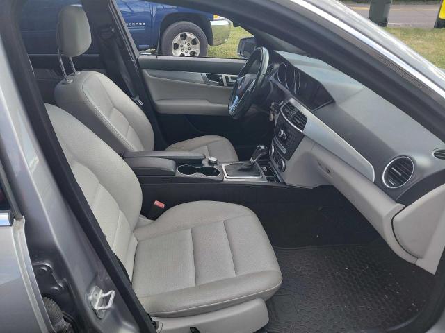 WDDGF8BB1CR230999 - 2012 MERCEDES-BENZ C 300 4MATIC GRAY photo 5