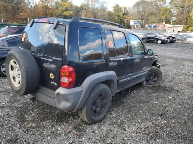 1J4GL48K53W678435 - 2003 JEEP LIBERTY SPORT 黑色 照片 3
