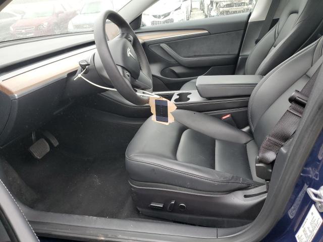 5YJ3E1EA6PF642272 - 2023 TESLA MODEL 3 Көк фото 7