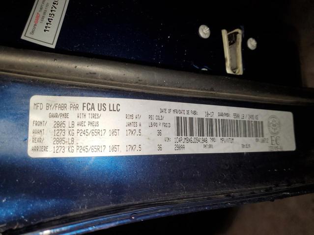 1C4PJMBX6JD541948 - 2018 JEEP CHEROKEE TRAILHAWK BLUE photo 13