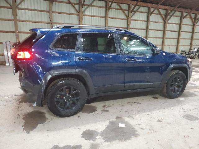 1C4PJMBX6JD541948 - 2018 JEEP CHEROKEE TRAILHAWK BLUE photo 3