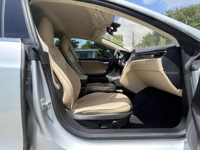 5YJSA1DP4CFS00811 - 2012 TESLA MODEL S Gümüş fotoğraf 7