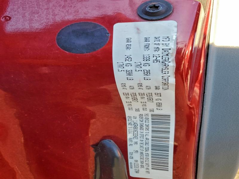 1J4GR48KX6C222421 - 2006 JEEP GRAND CHER LAREDO Kırmızı fotoğraf 13