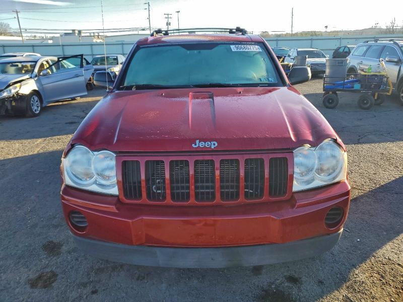1J4GR48KX6C222421 - 2006 JEEP GRAND CHER LAREDO Kırmızı fotoğraf 5
