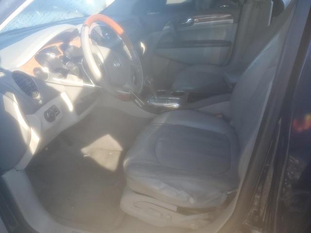 5GAKRBEDXBJ347632 - 2011 BUICK ENCLAVE CXL BLUE photo 7