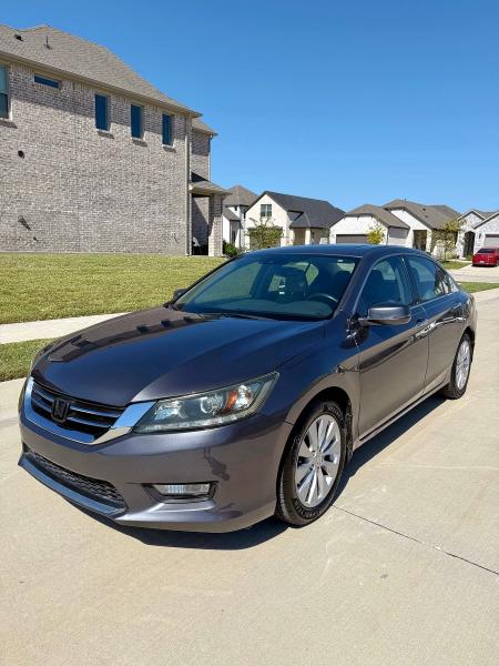 1HGCR3F81FA009215 - 2015 HONDA ACCORD EXL 灰色 照片 2