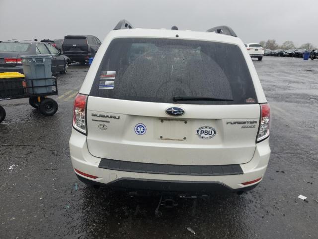 JF2SHADC6CH447306 - 2012 SUBARU FORESTER 2.5X PREMIUM WHITE photo 6