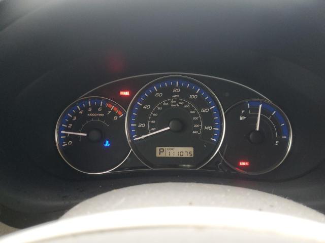 JF2SHADC6CH447306 - 2012 SUBARU FORESTER 2.5X PREMIUM WHITE photo 9