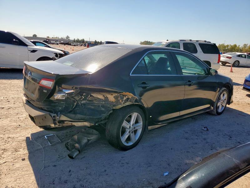 4T1BF1FK8CU192475 - 2012 TOYOTA CAMRY BASE BLACK photo 3