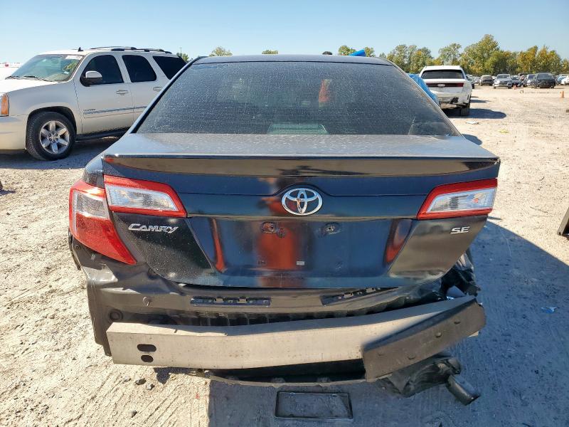 4T1BF1FK8CU192475 - 2012 TOYOTA CAMRY BASE BLACK photo 6