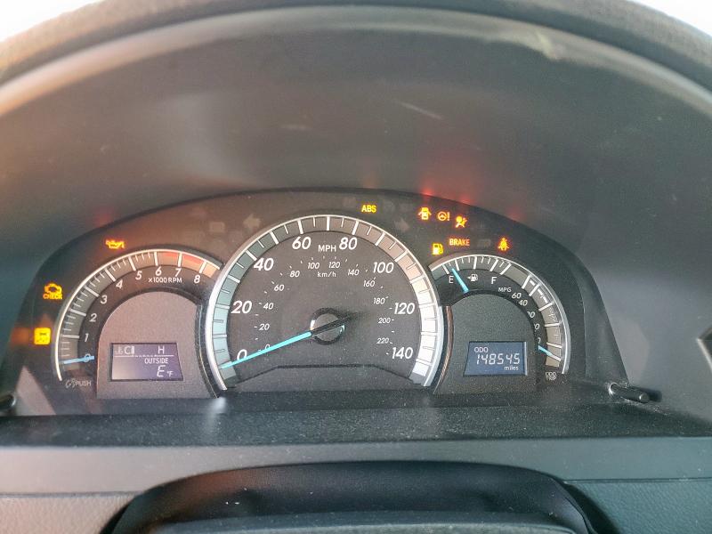 4T1BF1FK8CU192475 - 2012 TOYOTA CAMRY BASE BLACK photo 9