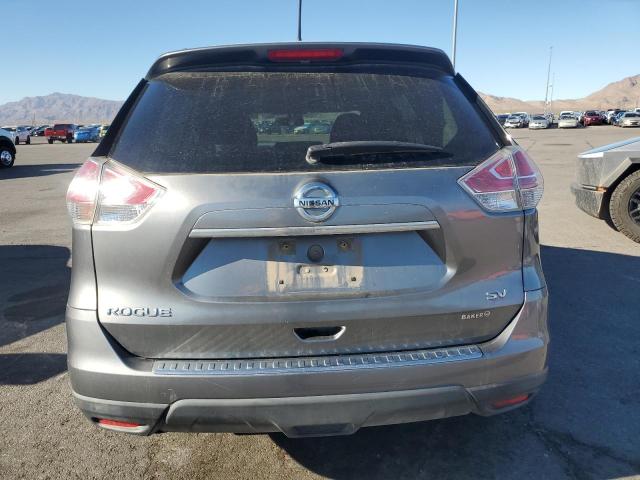 KNMAT2MT3GP657324 - 2016 NISSAN ROGUE S GRAY photo 6